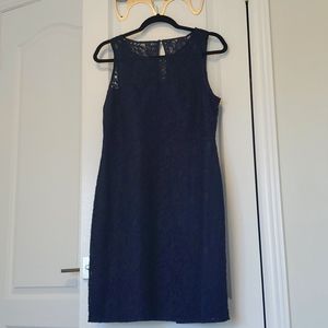 Navy Blue J Crew Dress Size 10/12